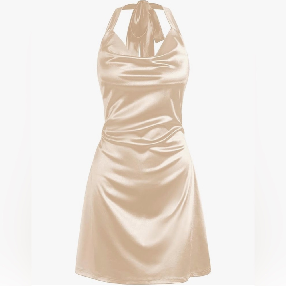 Champagne Halter Mini